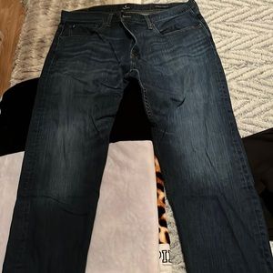 Cremieux Men’s Comfort Stretch Dark Blue Jean 40x30